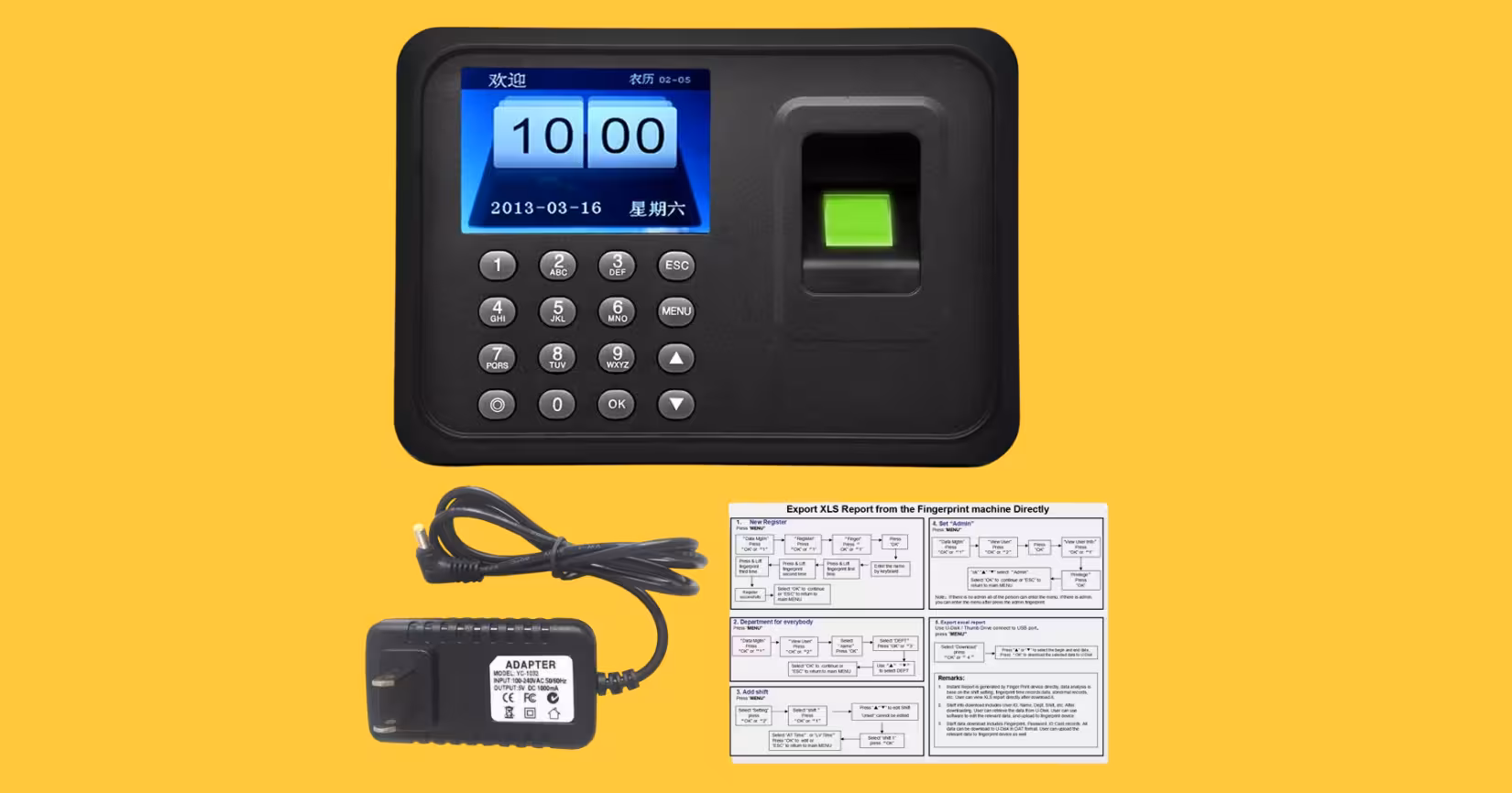 Biometric Attendance Scanner